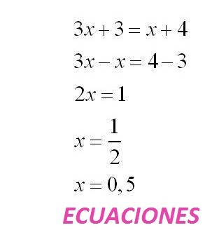 ECUACIONES